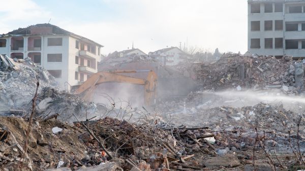 Apartment Demolition in Youngstown