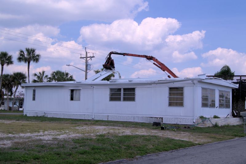 Residential Demolition Site